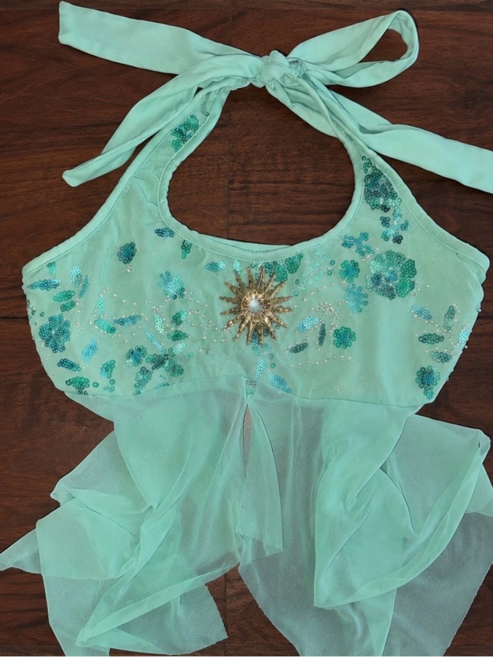 Aqua Mermaid Top